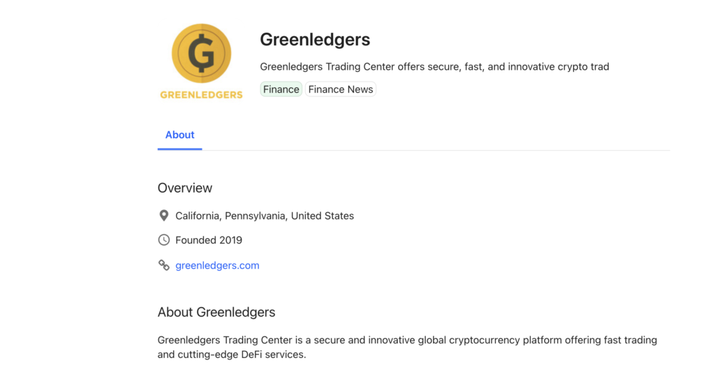 Greenledgers