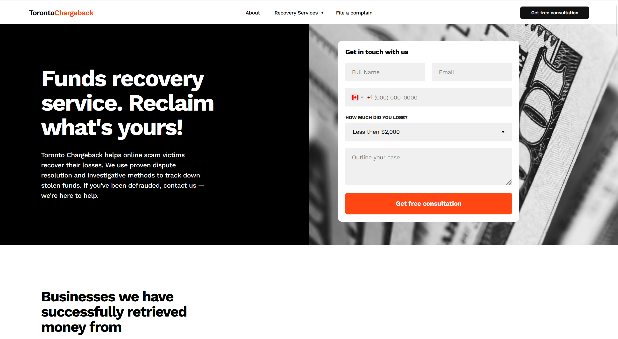 torontochargeback.net