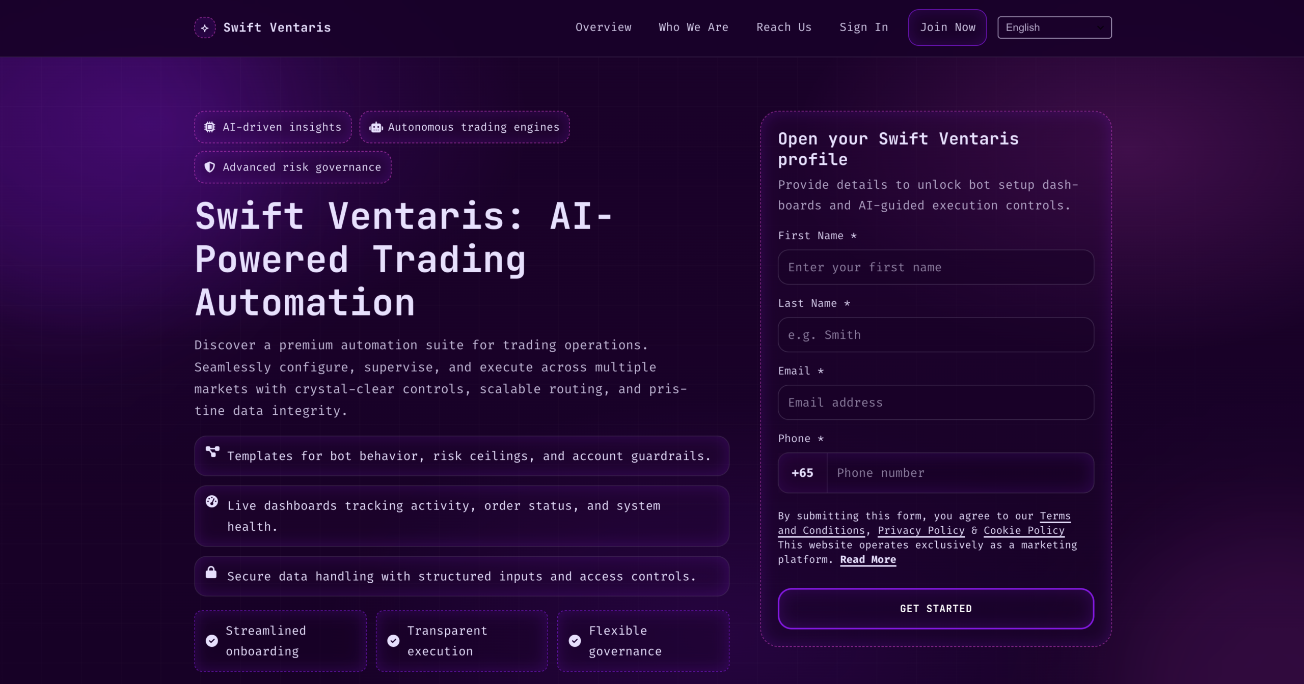 Swift-Ventaris-Platform