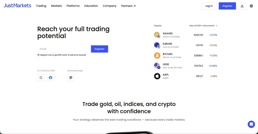 JustMarkets