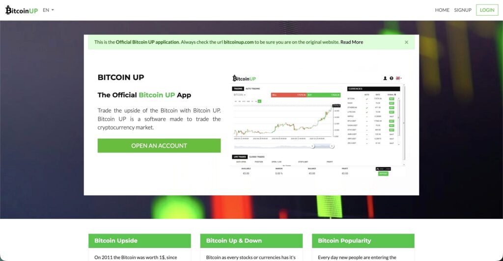 BitcoinUP