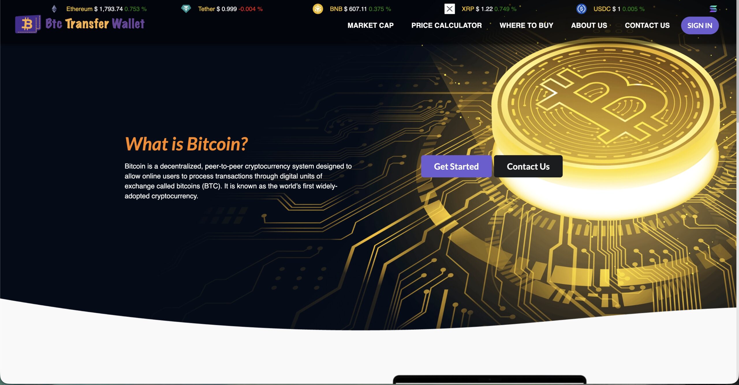 BTCTransferWallet