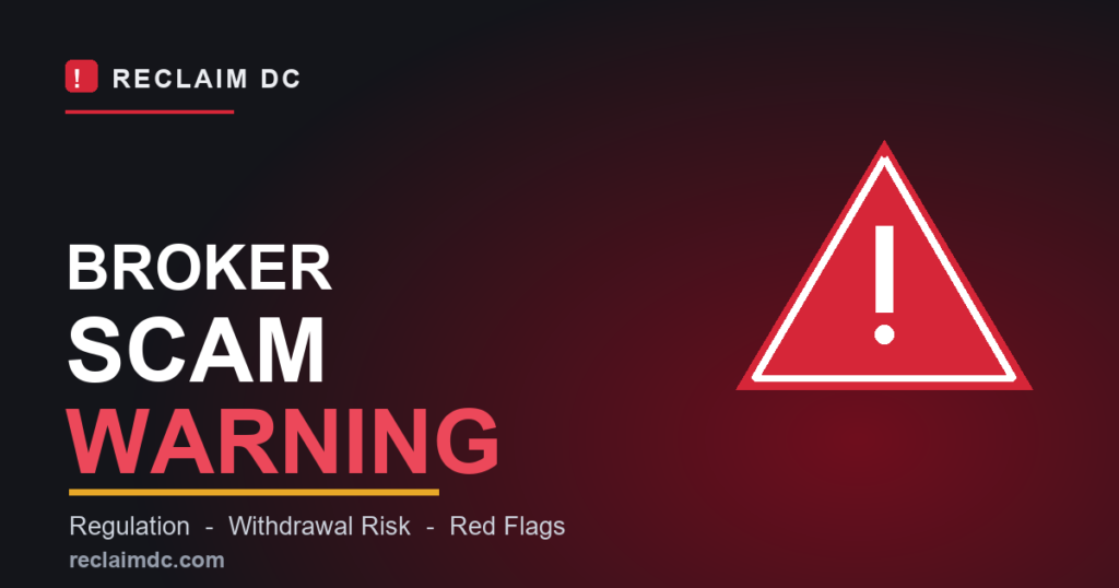 Broker scam warning - Reclaim DC