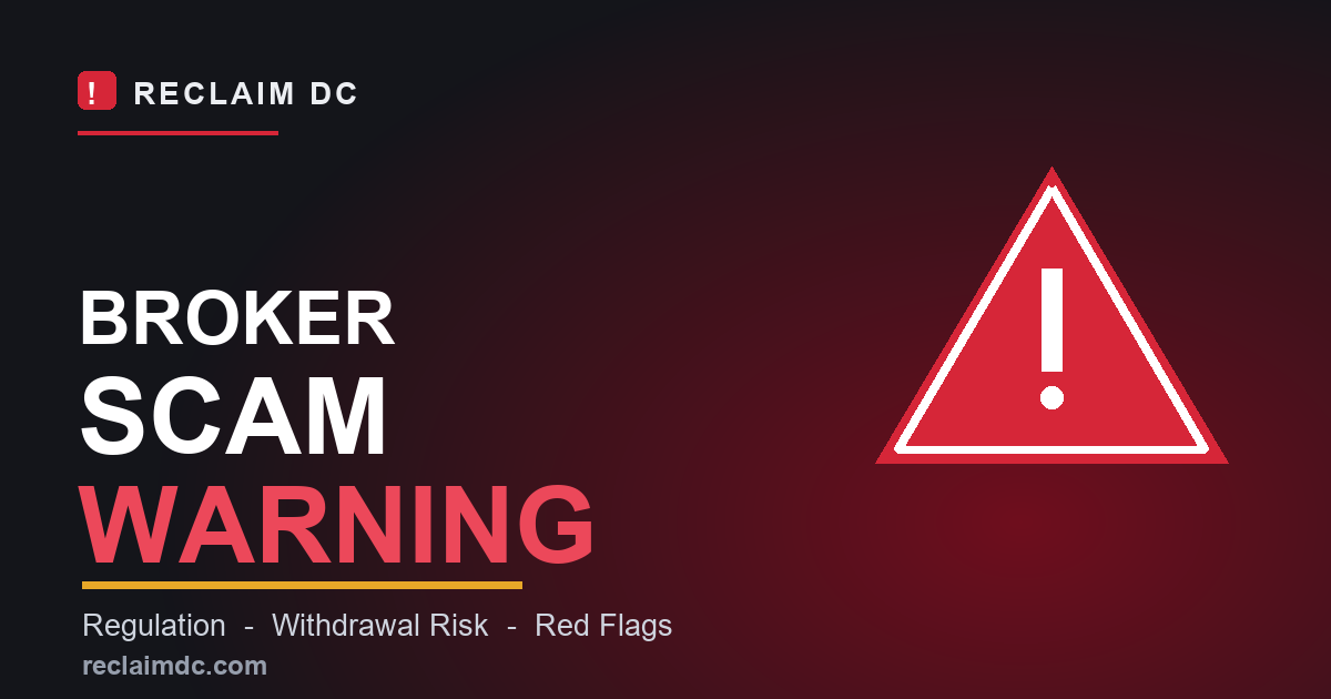 Broker scam warning - Reclaim DC