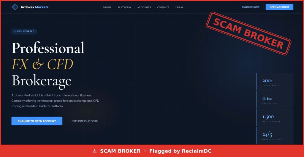 ArdovexMarkets_SCAM_ardovex-com