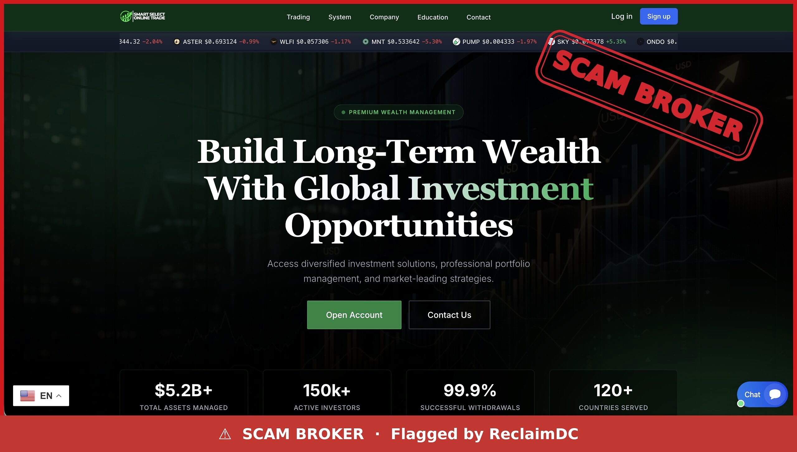 SmartSelectOnlineTrade_SCAM_smartselectonlinetrade-com