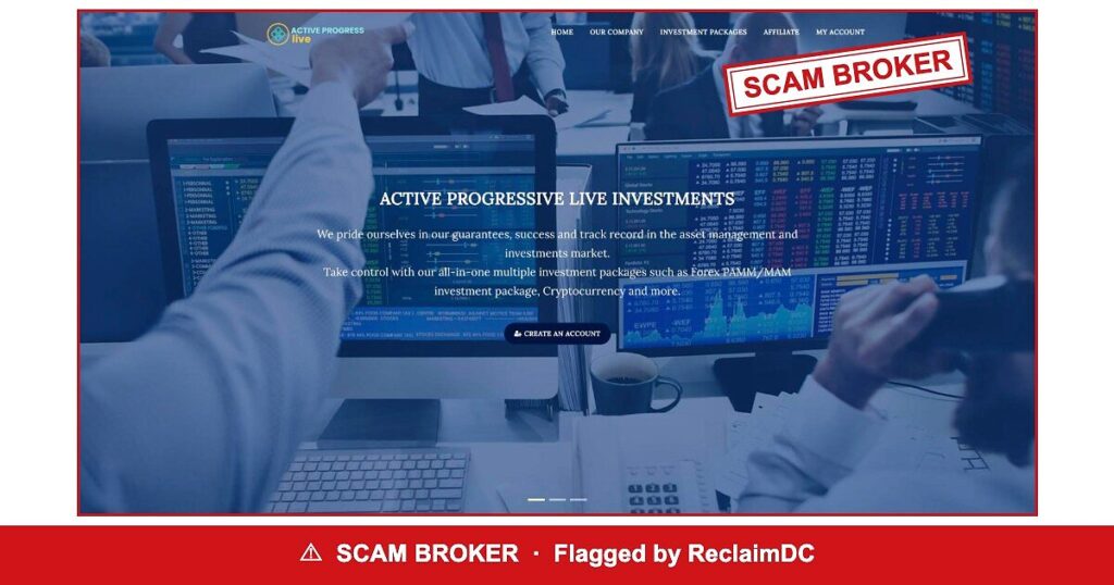 Active Progressive Live flagged by regulators