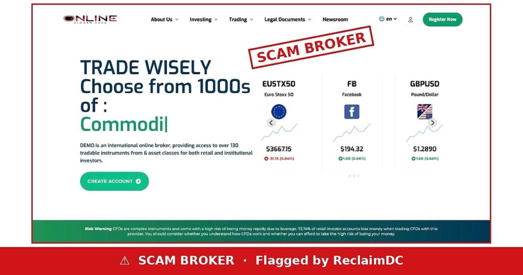 Capital Chain scam broker warning