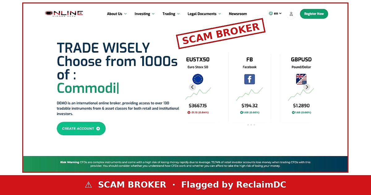 Capital Chain scam broker warning