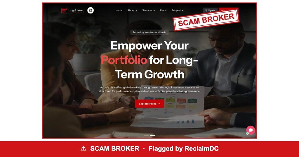 Engel Asset — flagged scam broker