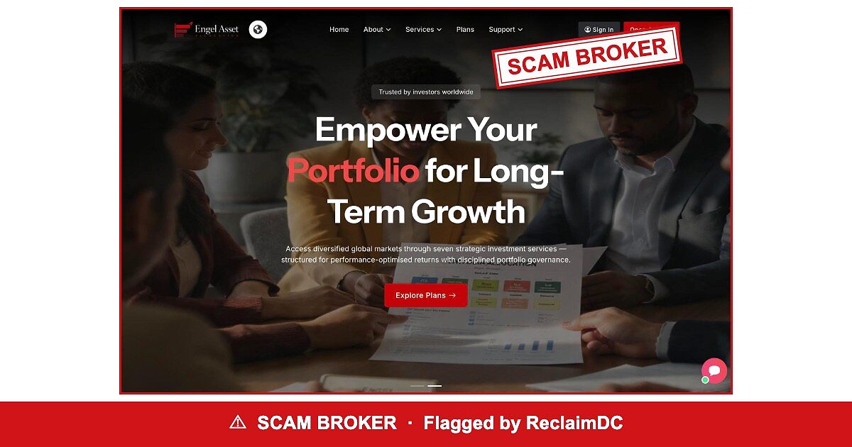 Engel Asset — flagged scam broker