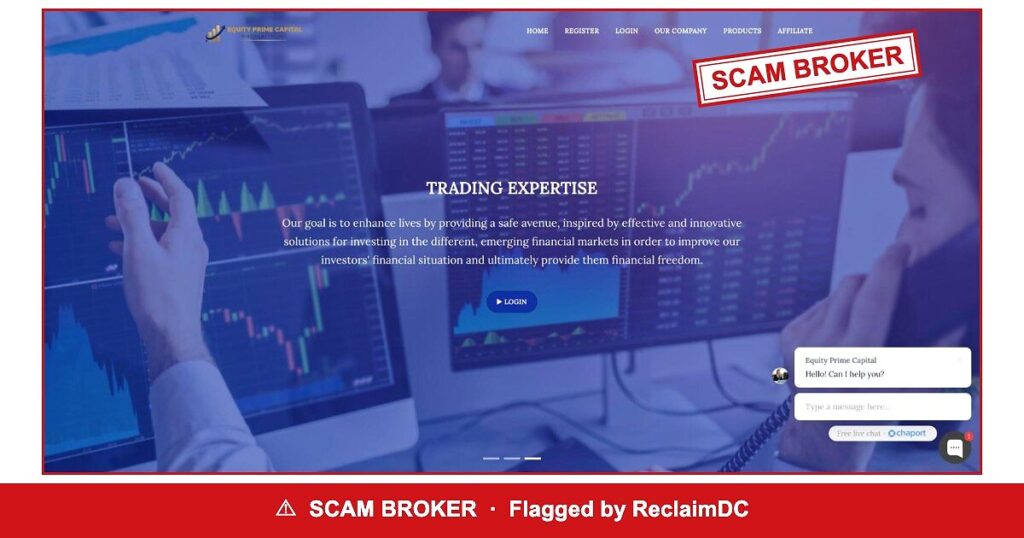 Equity Prime Capital flagged by regulators