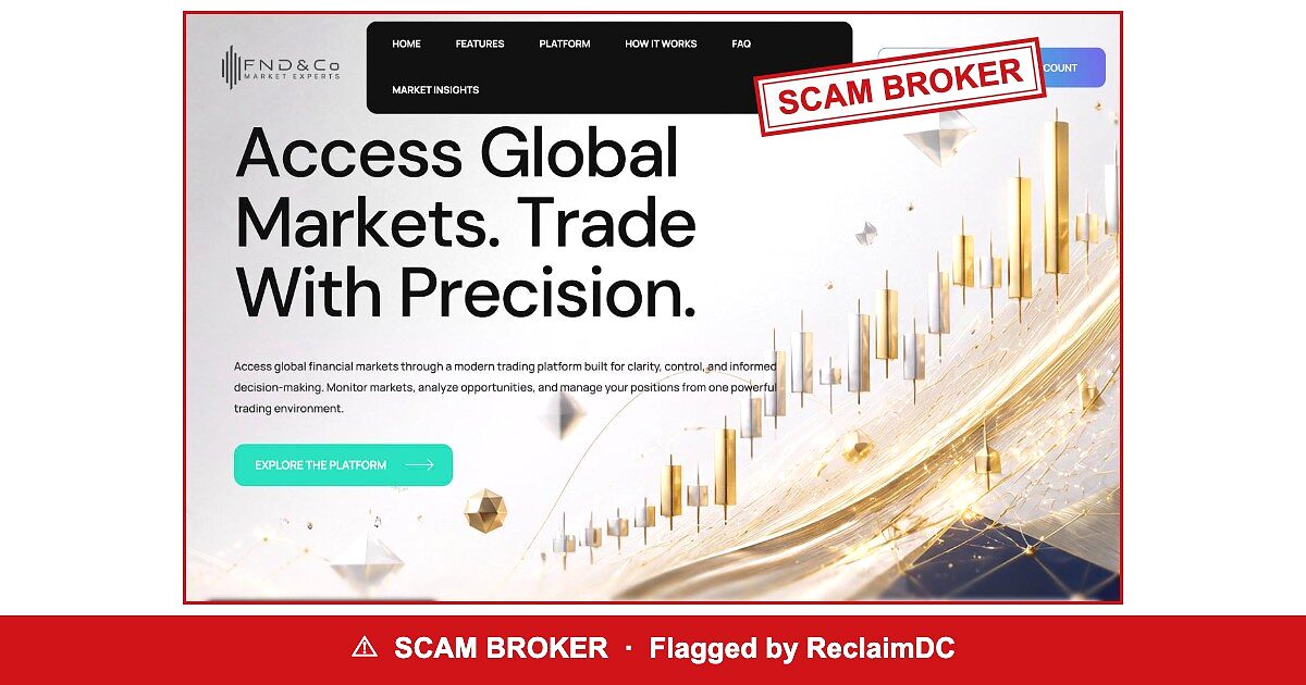 FnD & Co — flagged scam broker