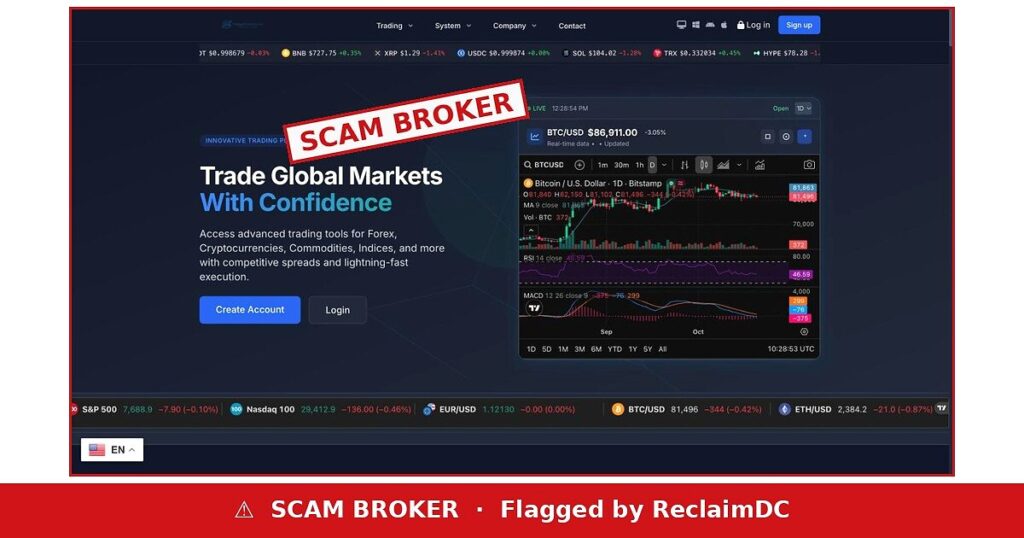 HedgePrime Market scam warning — ReclaimDC