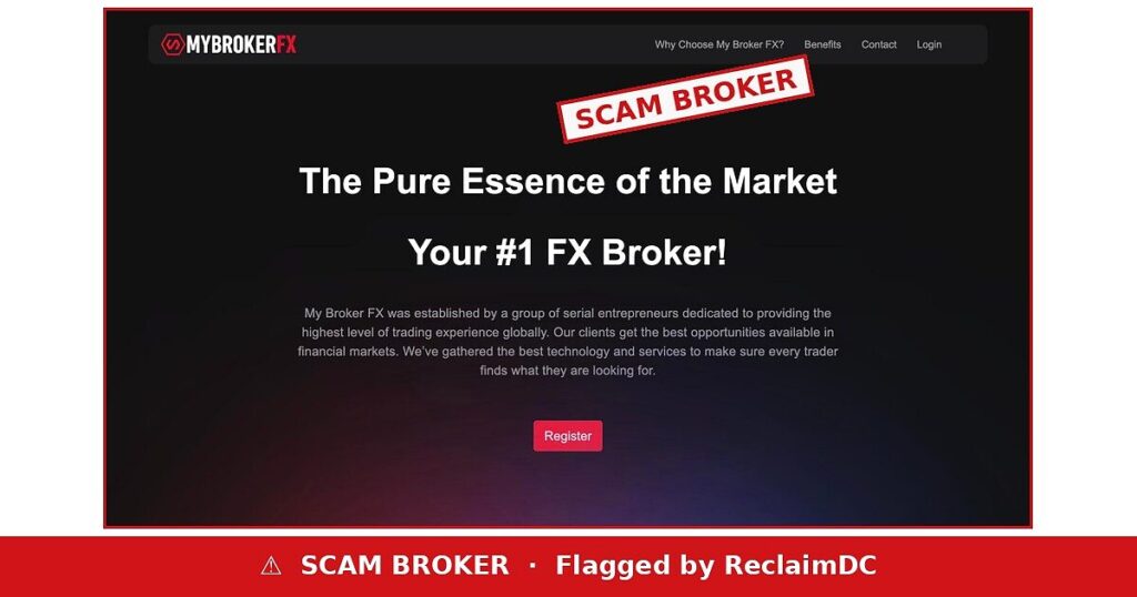 My Broker FX scam broker warning