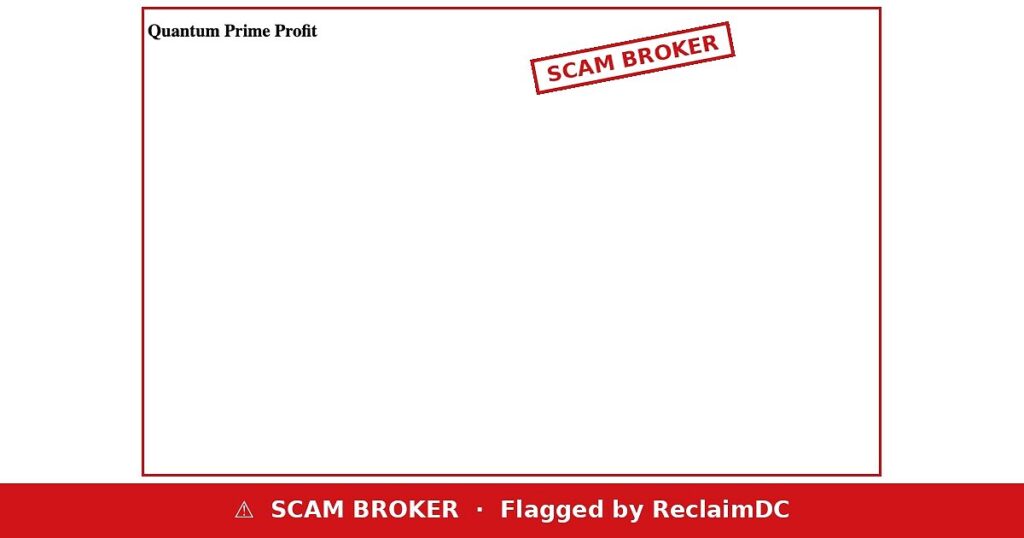 Quantum Prime Profit