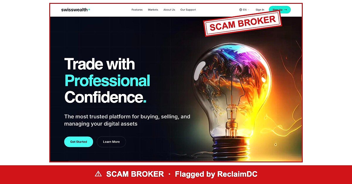 Swiss Wealth — flagged scam broker