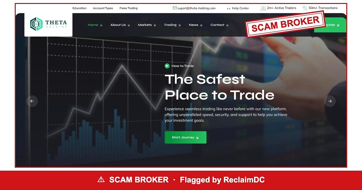 Theta Holding flagged by regulators