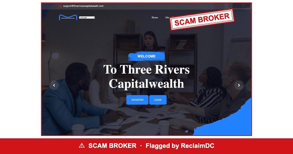 Three Rivers Capitalwealth — flagged scam broker