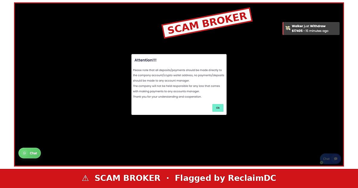 Top Trading Squares flagged as scam broker
